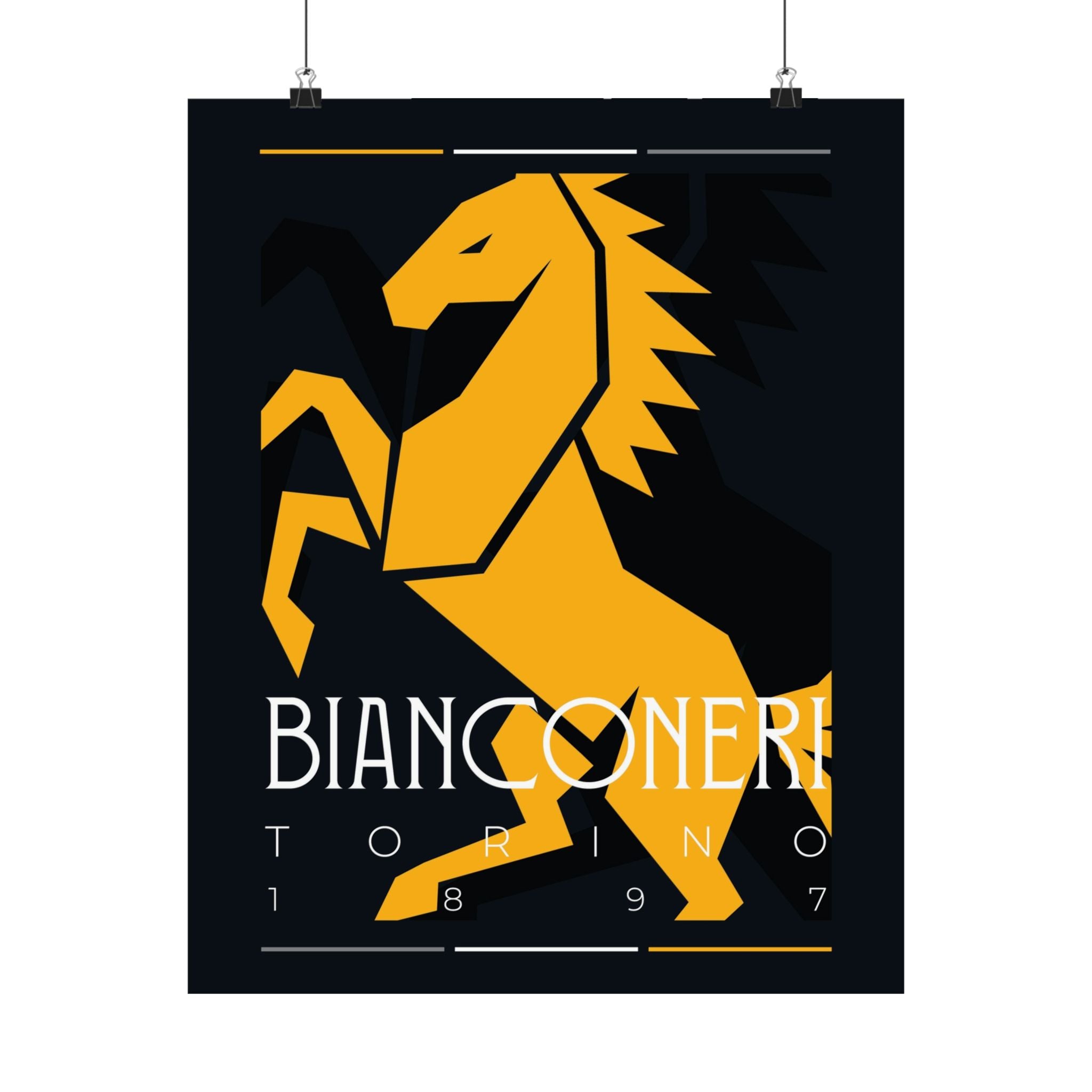Bianconeri Matte Poster