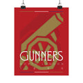 Gunners Matte Poster