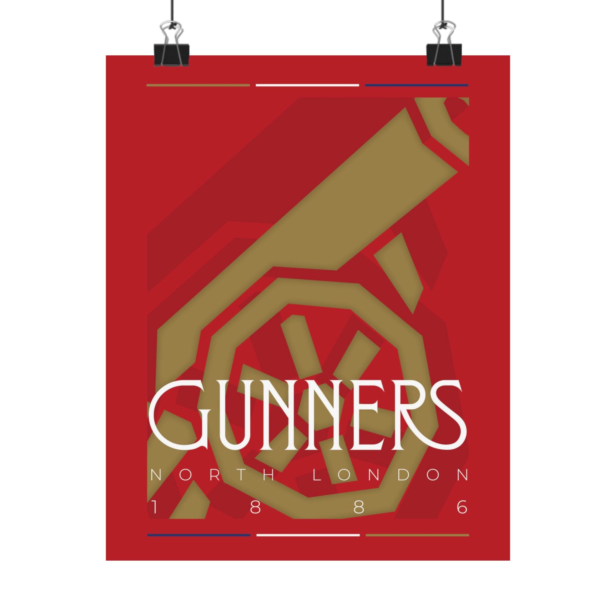 Gunners Matte Poster