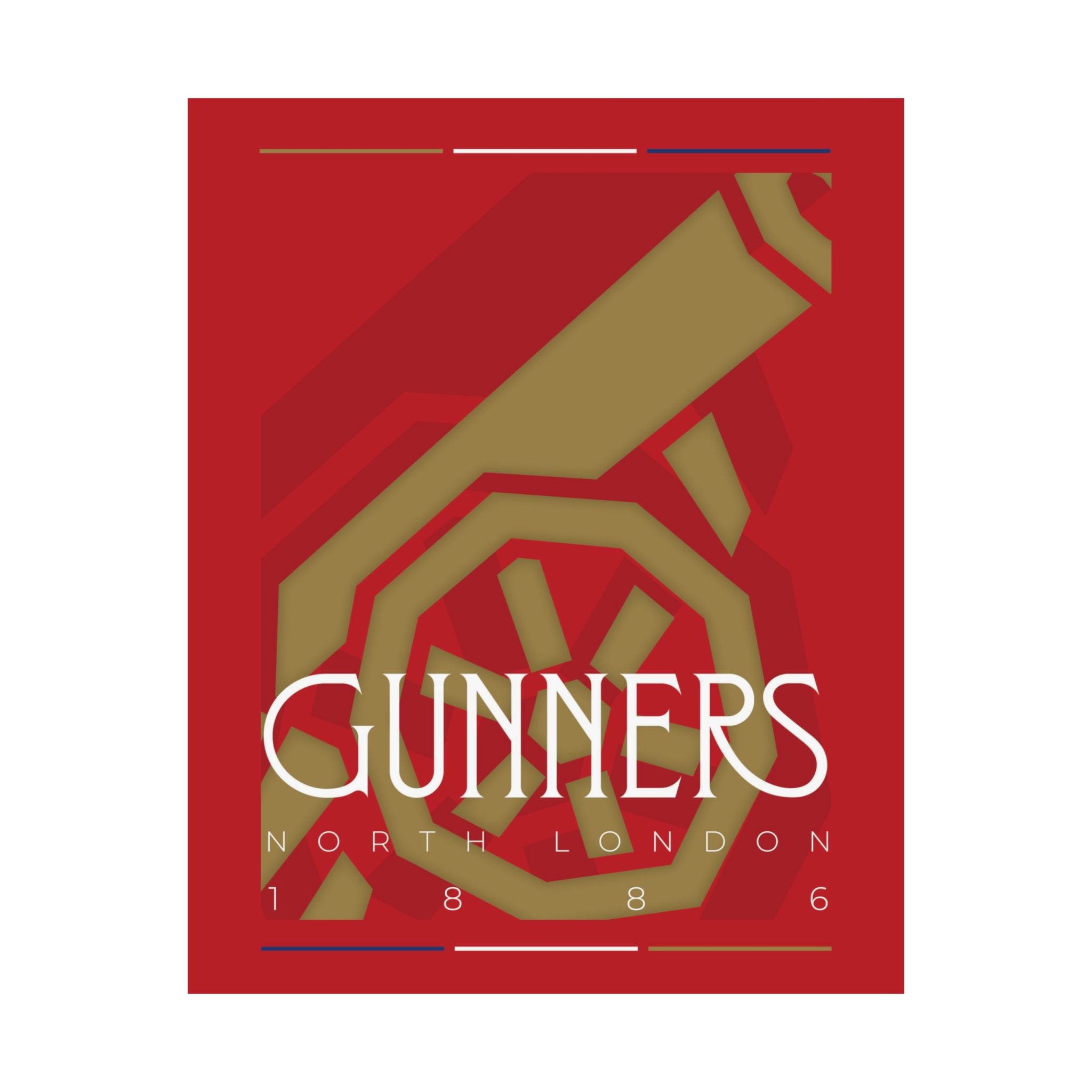 Gunners Matte Poster
