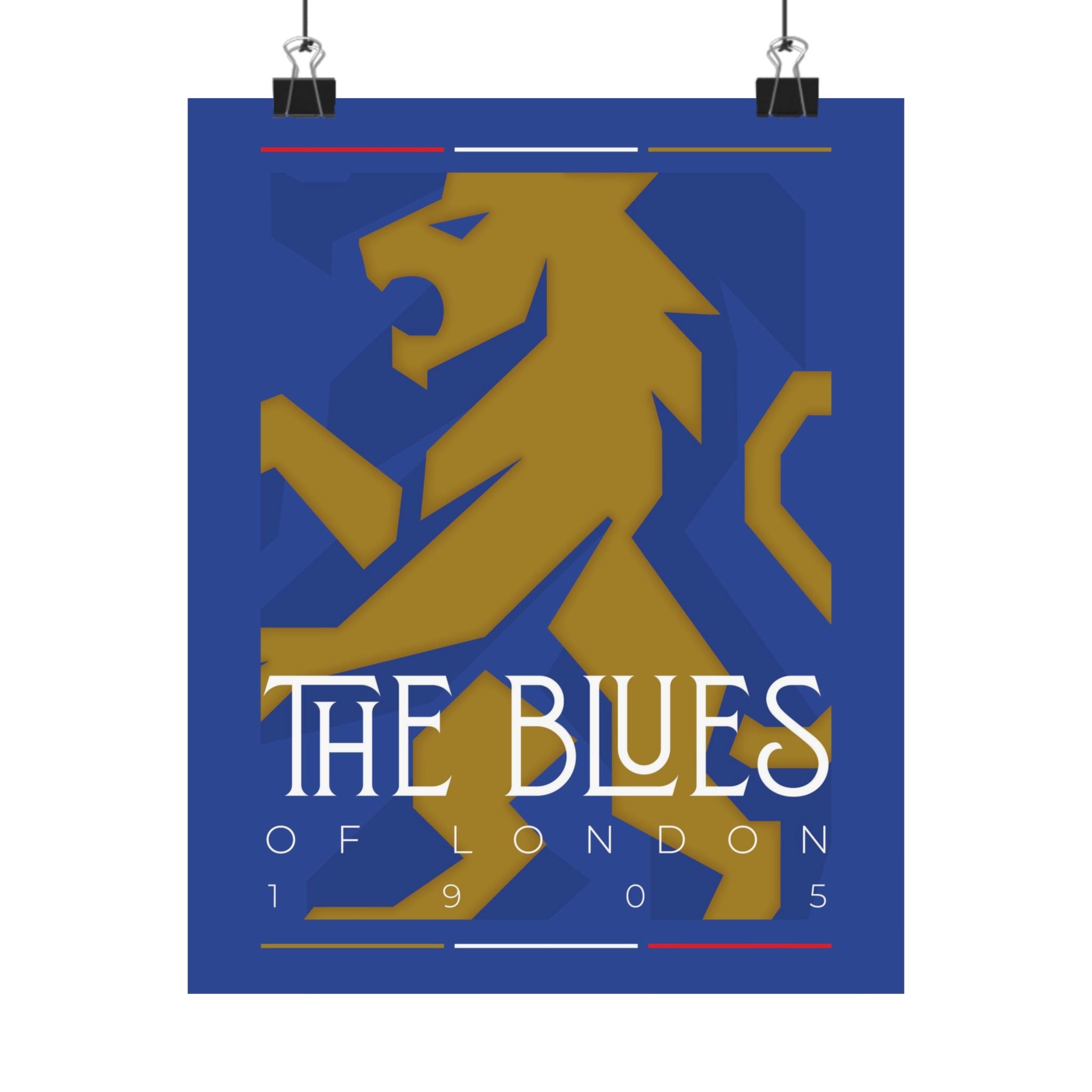 The Blues Matte Poster