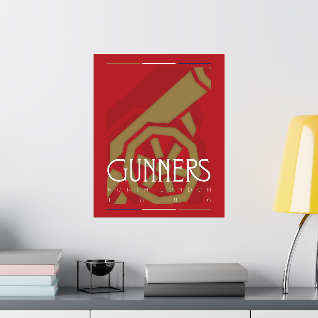 Gunners Matte Poster