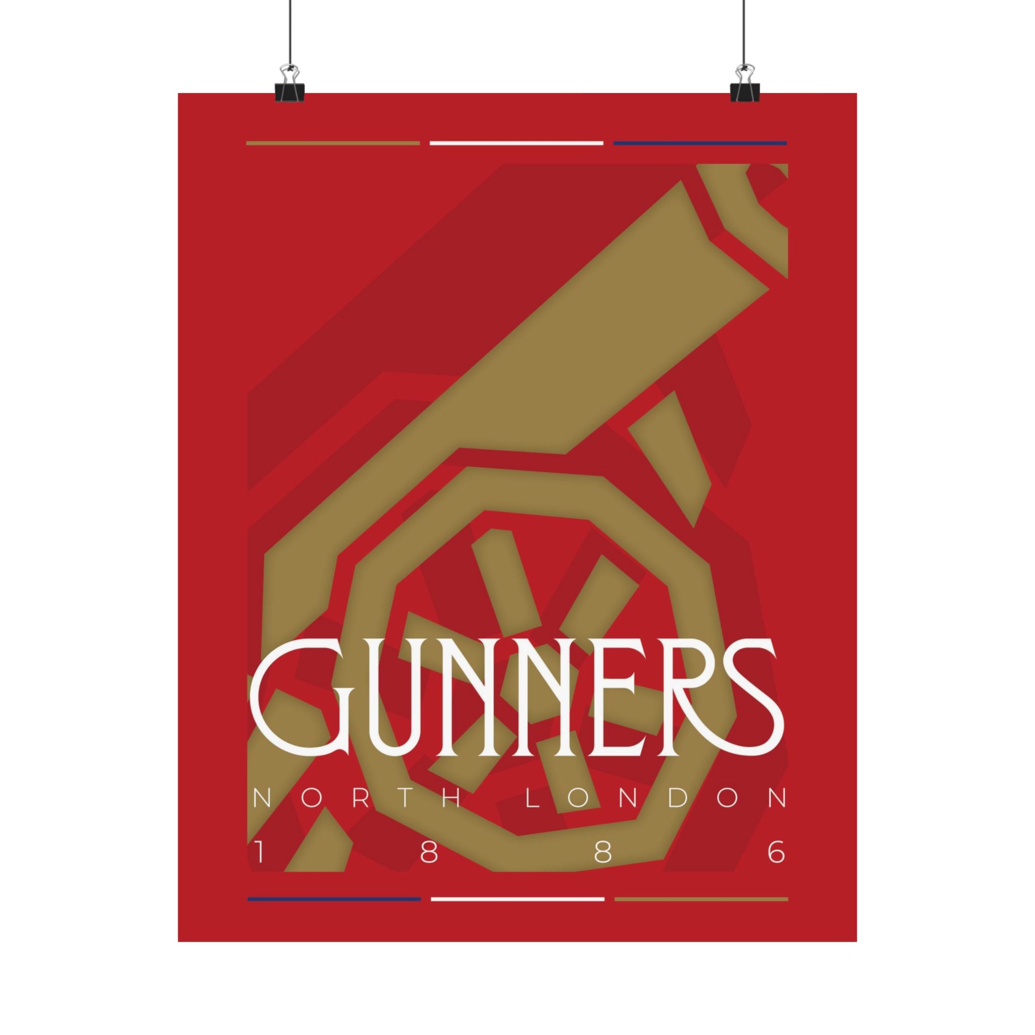 Gunners Matte Poster