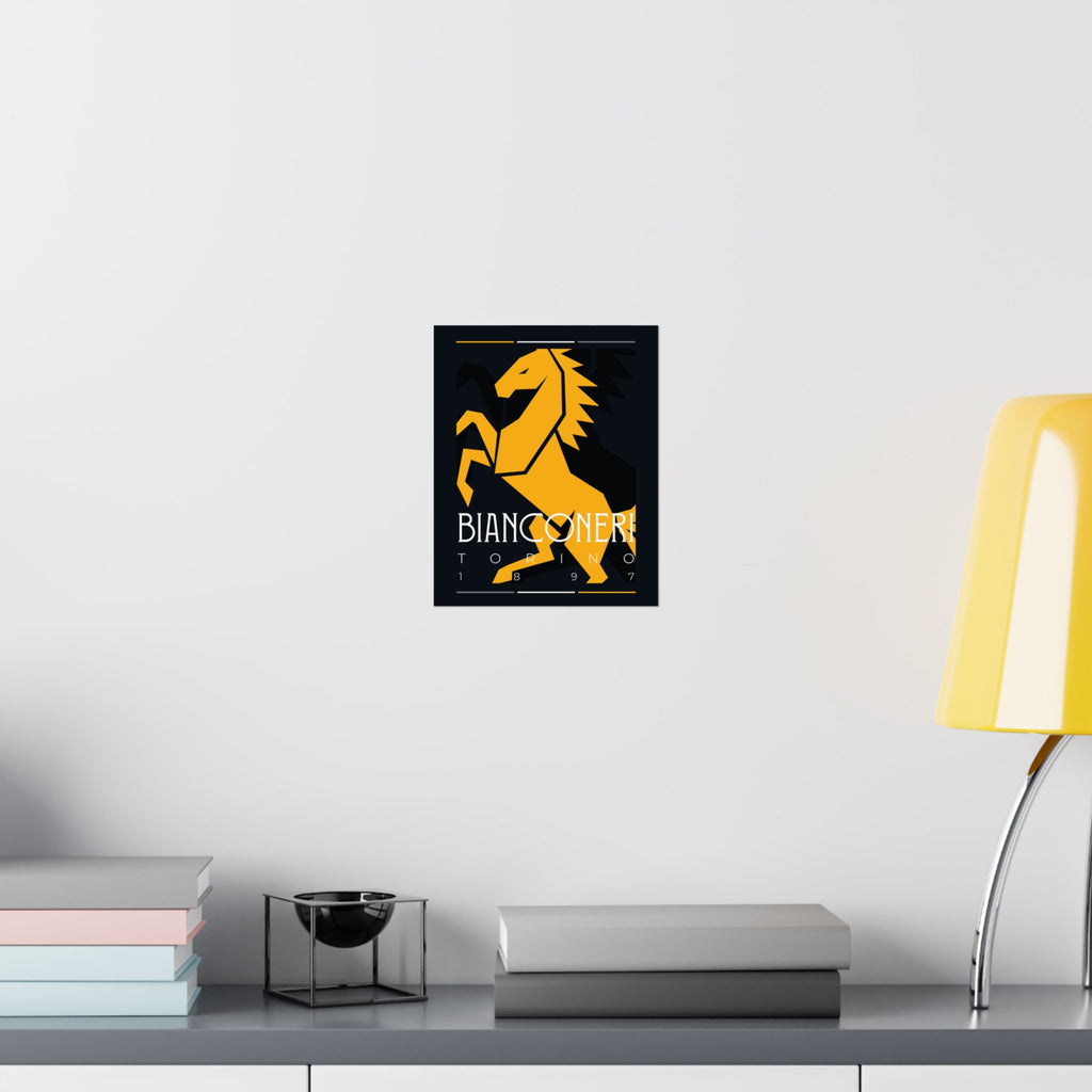 Bianconeri Matte Poster
