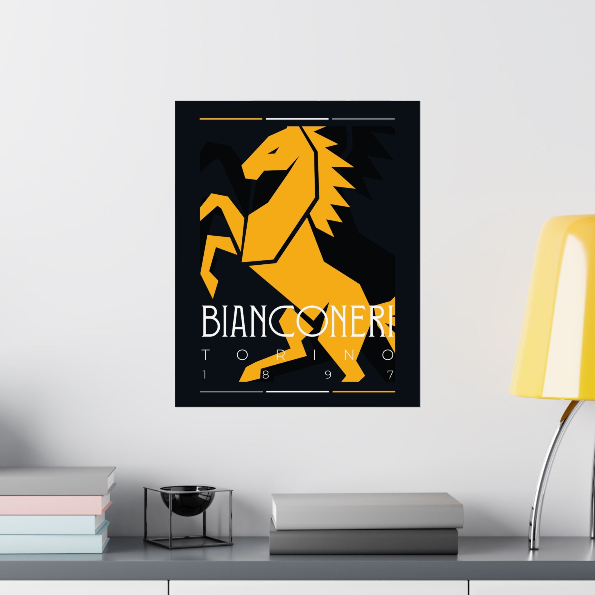 Bianconeri Matte Poster